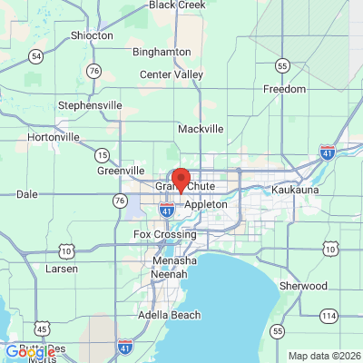 Map to  office in Appleton, WI