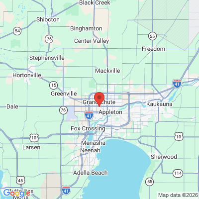 Map to  office in Appleton, WI