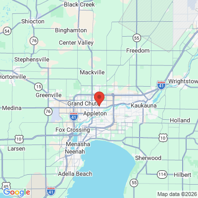 Map to  office in Appleton, WI