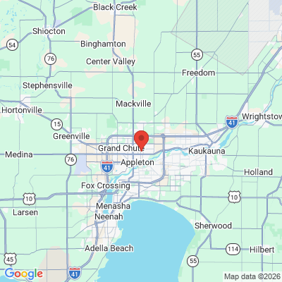 Map to DayOne Staffing office in Appleton, WI