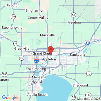 Map to DayOne Staffing office in Appleton, WI