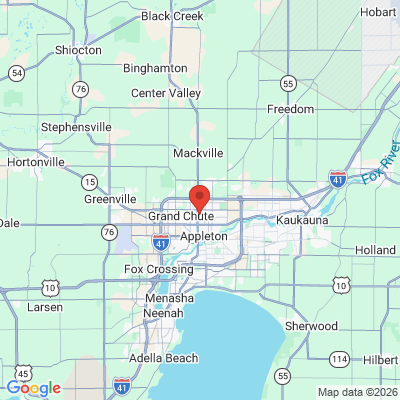 Map to  office in Appleton, WI