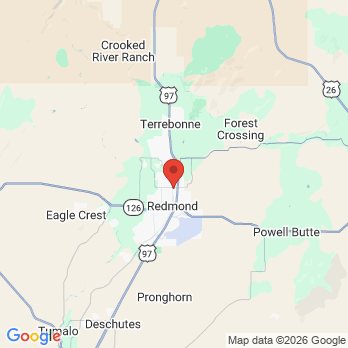 Map to Pediatric Dental Associates office in Redmond, OR