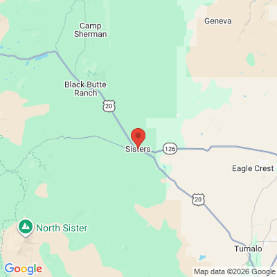 Map to  office in Sisters, OR