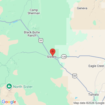 Map to  office in Sisters, OR