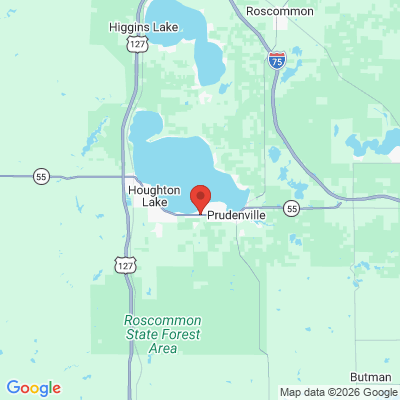 Map to  office in Houghton Lake, MI