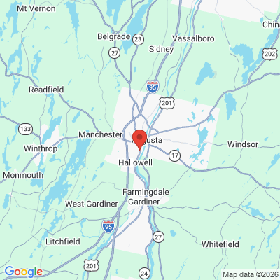 Map to  office in Augusta, ME