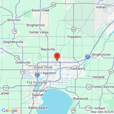 Map to  office in Appleton, WI