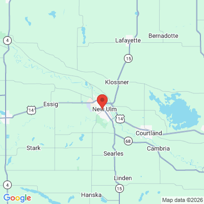 Map to  office in New Ulm, MN