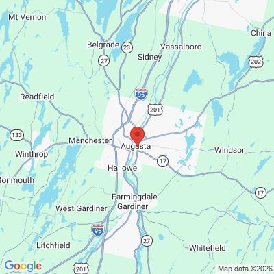 Map to  office in Augusta, ME