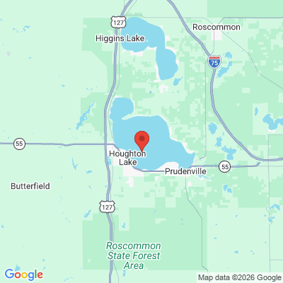 Map to  office in Houghton Lake, MI