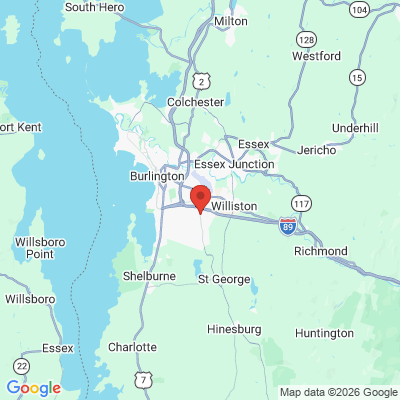 Map to  office in South Burlington, VT