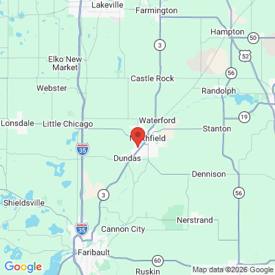 Map to  office in Northfield, MN