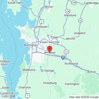 Map to  office in Williston, VT