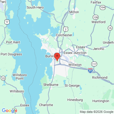 Map to  office in South Burlington, VT