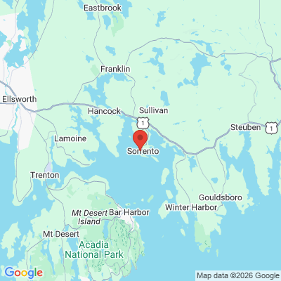 Map to  office in Sorrento, ME