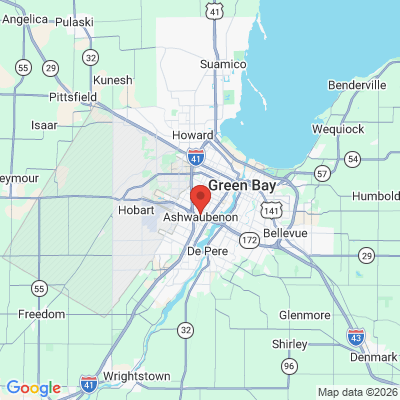 Map to  office in Green Bay, WI