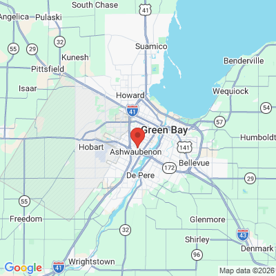 Map to  office in Green Bay, WI