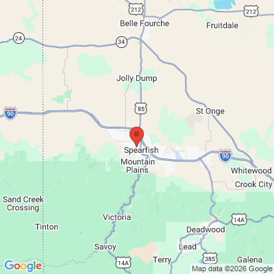 Map to  office in Spearfish, SD
