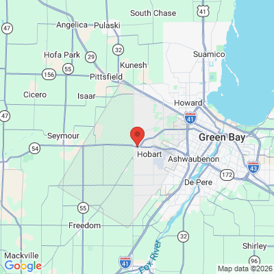 Map to  office in Oneida, WI