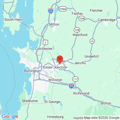 Map to  office in Essex Junction, VT
