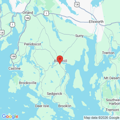 Map to  office in Blue Hill, ME