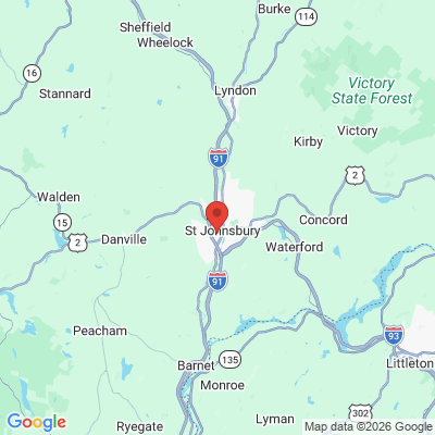 Map to  office in Saint Johnsbury, VT
