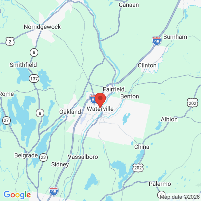 Map to  office in Waterville, ME