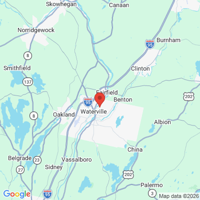 Map to  office in Winslow, ME