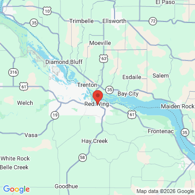 Map to  office in Red Wing, MN