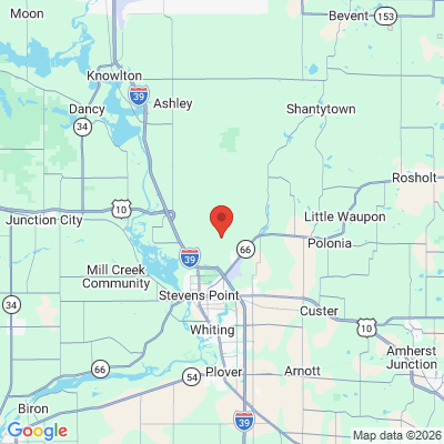 Map to  office in Stevens Point, WI
