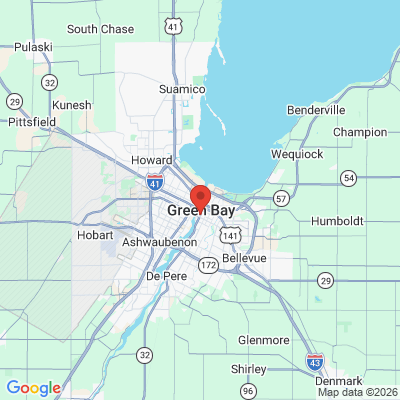 Map to  office in Green Bay, WI
