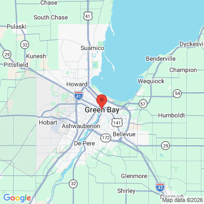 Map to  office in Green Bay, WI