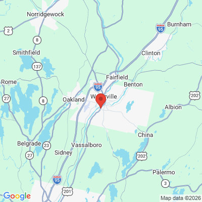 Map to  office in Winslow, ME