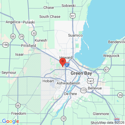 Map to  office in Green Bay, WI