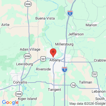 Map to Springhill Dental & Orthodontics - Albany office in Albany, OR