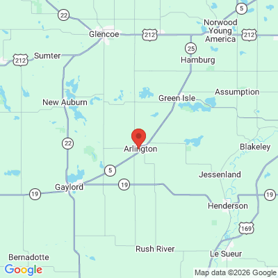 Map to  office in Arlington, MN