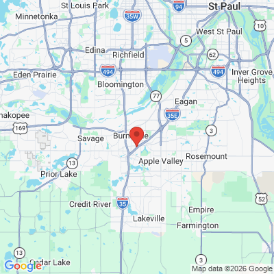 Map to  office in Burnsville, MN