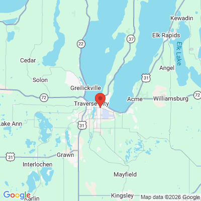 Map to  office in Traverse City, MI