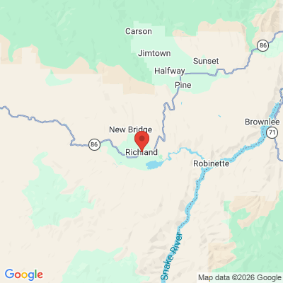 Map to  office in Richland, OR