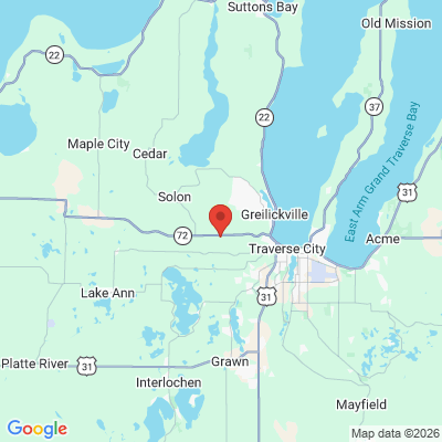 Map to  office in Traverse City, MI