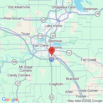 Map to Kristo Orthodontics office in Eau Claire, NY