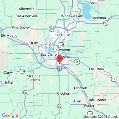 Map to  office in Eau Claire, WI