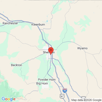 Map to  office in Sheridan, WY