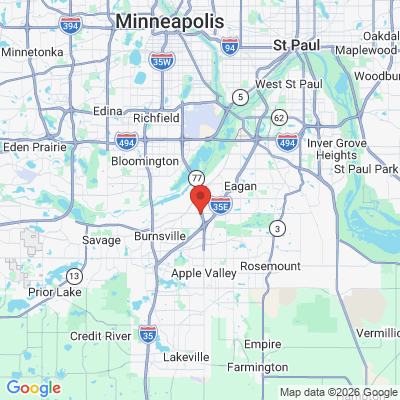 Map to  office in Eagan, MN