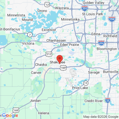 Map to  office in Heartland Dental