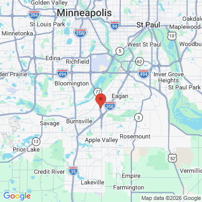 Map to  office in Eagan, MN