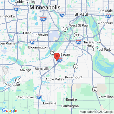 Map to  office in Eagan, MN