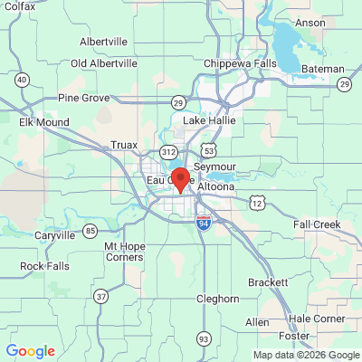 Map to  office in Eau Claire, WI