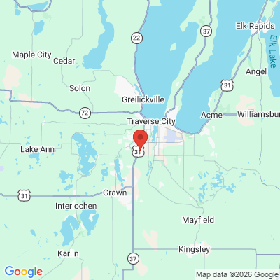 Map to  office in Traverse City, MI